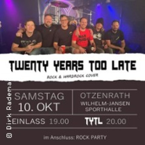 Twenty years too late - J�CHEN - 10.10.2026 19:00