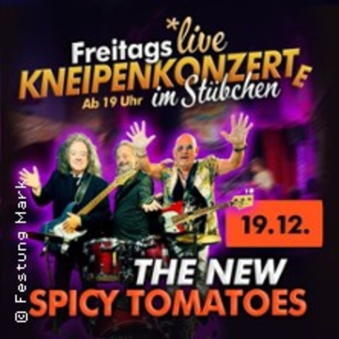Stbchenkonzert: The new spicy tomatoes - Magdeburg - 19.12.2025 20:00