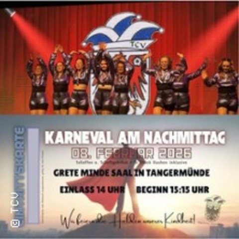 Karneval am Nachmittag - 47. Session - TANGERMNDE - 08.02.2026 15:15