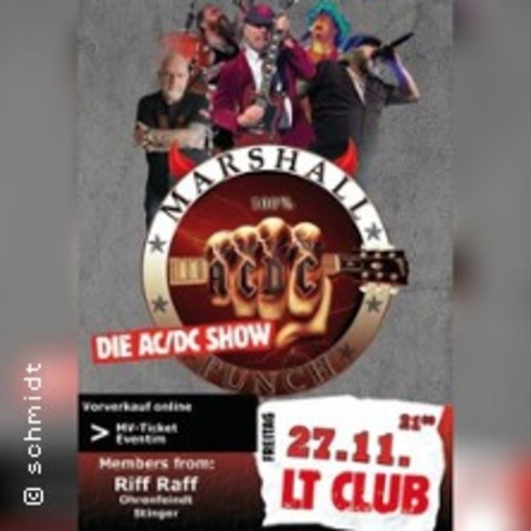 Marshall Punch - die Acdc-show! - ROSTOCK - 27.11.2026 21:00