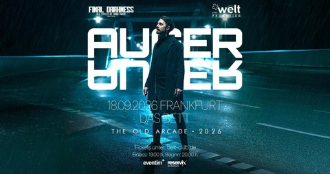 AUGER + Special Guests - The Old Arcade -Tour 2026 - Frankfurt am Main - 18.09.2026 20:00