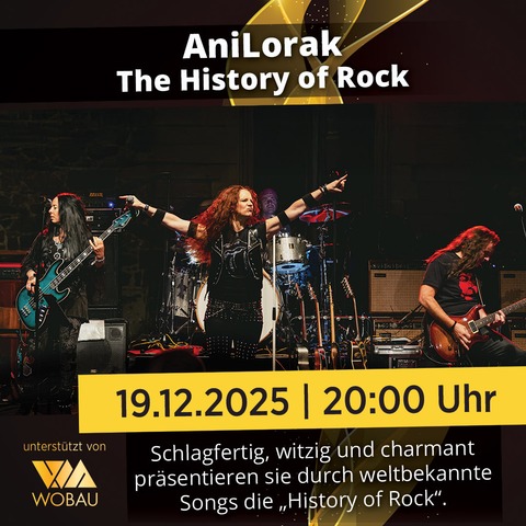 AniLorak - The History of Rock - Magdeburg - 19.12.2025 20:00