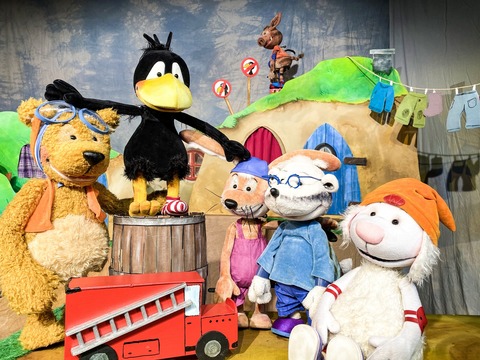 Der kleine Rabe Socke wird 30 und flattert nach Berlin! - Kammerpuppenspiele Bielefeld - Berlin - 01.03.2026 13:30