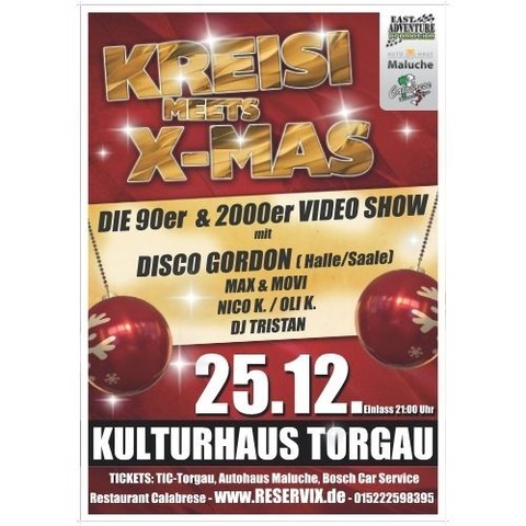 KREISI MEETS X-Mas - Kreisi meets X-Mas - Torgau - 25.12.2025 21:00