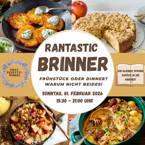 Rantastic Brinner - Breakfast meets Dinner- Februar-Edition - Baden-Baden - 01.02.2026 15:30