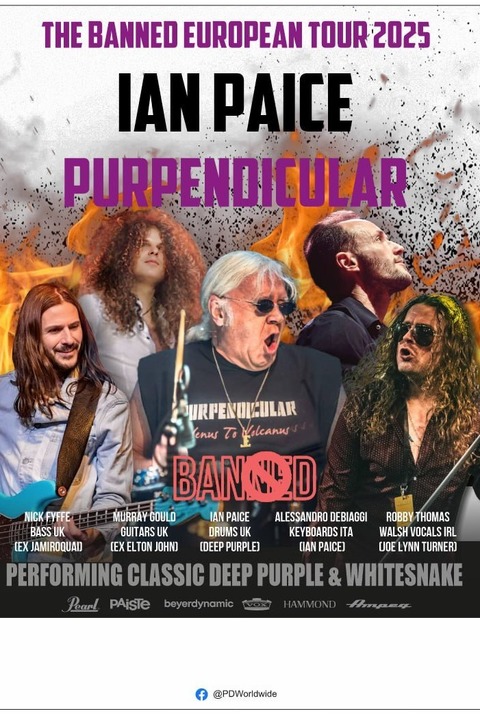 IAN PAICE feat. Purpendicular - Direct Booking Berlin & Libby Rockt Prsentieren - Bochum - 07.03.2026 20:00