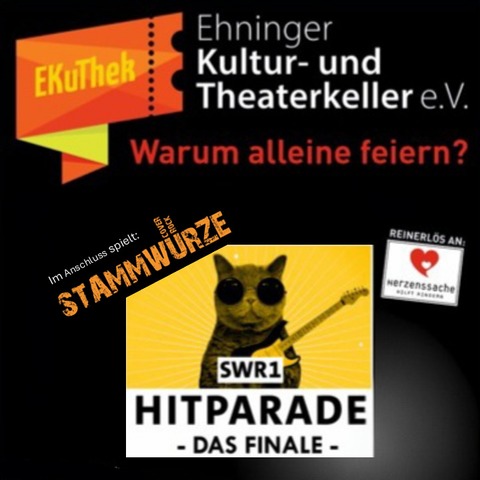SWR Hitparade und Band Stammw�rze - Ein Novum im Keller - Finale der SWR Hitparade mit anschliessender Live Musikc - Ehningen - 23.10.2026 19:00