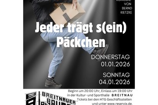 Traditionelles Theater der Breitnauer Bauernbhne - Jeder trgt s(ein) Pckchen