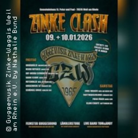 Zinke Clash 2026 - Weil am Rhein - 09.01.2026 19:00