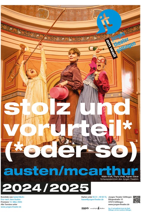 Stolz und Vorurteil* (*oder so) - G�ttingen - 23.01.2026 20:00