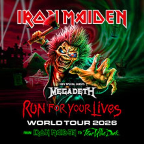 Premium Seat Package - Iron Maiden - Run for your lives World Tour 2026 - HANNOVER - 02.06.2026 19:00