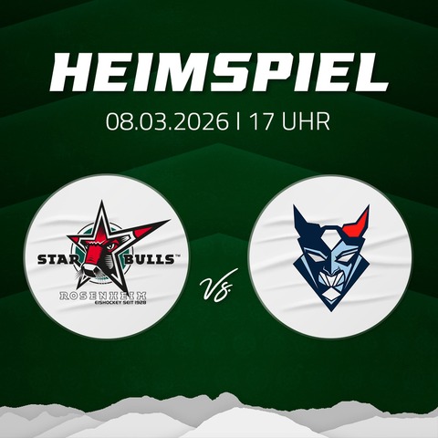 Starbulls Rosenheim - Blue Devils Weiden - Rosenheim - 08.03.2026 17:00