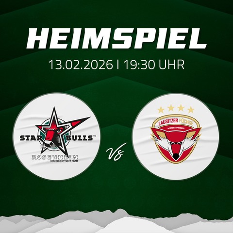 Starbulls Rosenheim - Lausitzer F�chse - Rosenheim - 13.02.2026 19:30