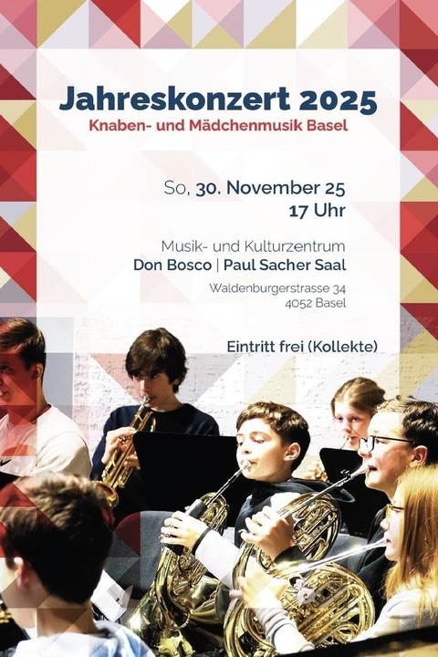 Jahreskonzert KMB 2025 - Basel - 30.11.2025 17:00