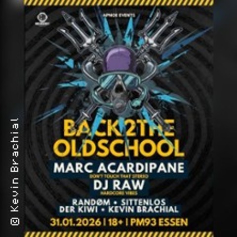 Apnoe Event | Back2Oldschool - ESSEN - 30.01.2026 22:00