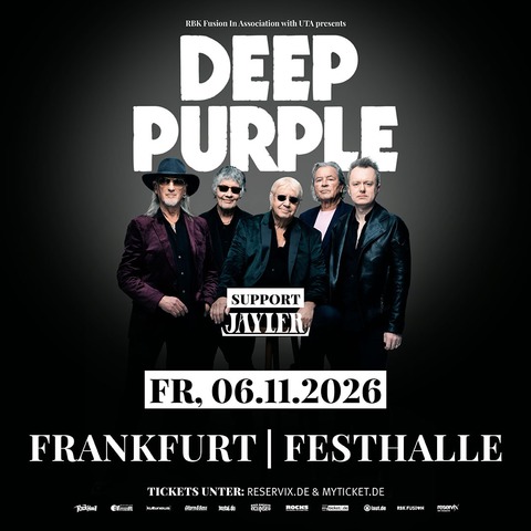 DEEP PURPLE - Frankfurt am Main - 06.11.2026 19:30