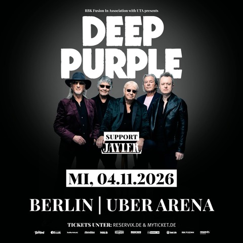 DEEP PURPLE - Berlin - 04.11.2026 19:30