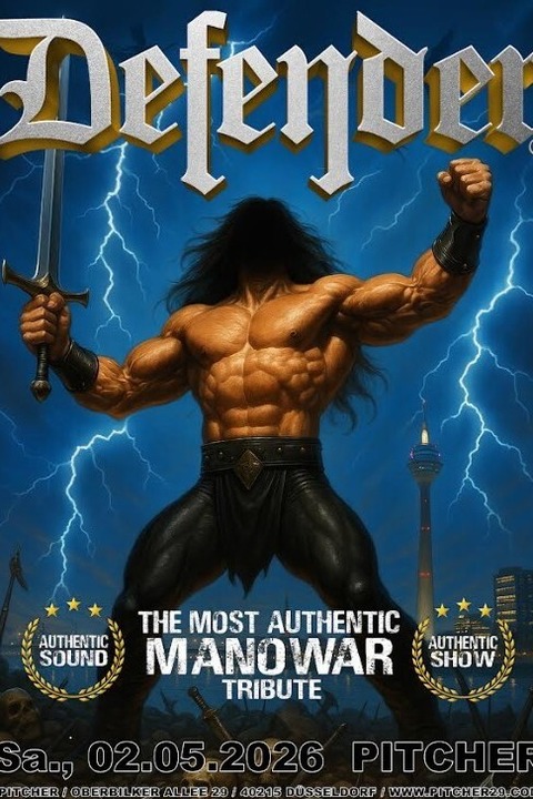 DEFENDER play MANOWAR - D�sseldorf - 02.05.2026 20:00
