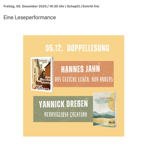 Hannes Jahn & Yannick Dressen - Freiburg - 05.12.2025 19:30