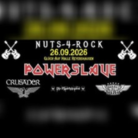 Rock & Metal Night - BOVENDEN - 26.09.2026 18:30