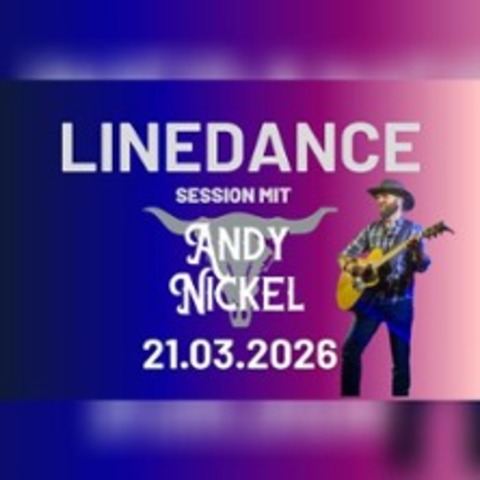 Linedance Session mit Andy Nickel - HALLBERGMOOS - 21.03.2026 18:00