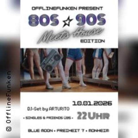 Funkenparty - 80s 90s meets Housemusic - MONHEIM AM RHEIN - 10.01.2026 22:00