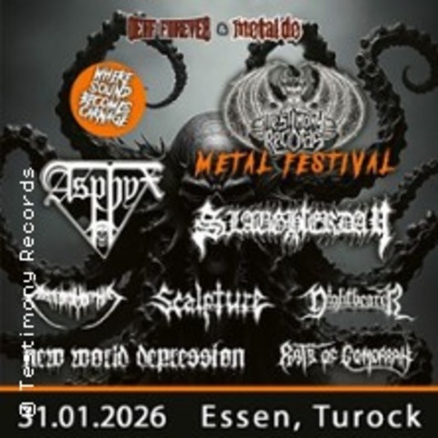 Testimony Records Metal Festival - Essen - 31.01.2026 15:00