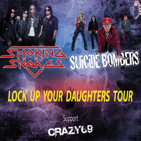 Lock Up Your Daughters Tour - SMOKING SNAKES & SUICIDE BOMBERS - Berlin - 12.05.2026 20:00