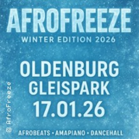 Afrofreeze - Oldenburg (Oldenburg) - 17.01.2026 16:00