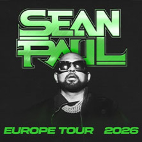 Sean Paul - Europe Tour 2026 - Leipzig - 05.03.2026 20:00