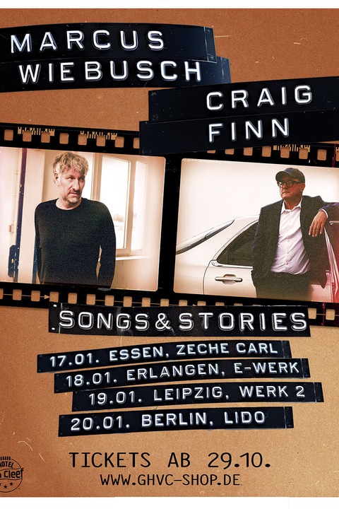 Marcus Wiebusch - Support: Craig Finn - Erlangen - 18.01.2026 20:00