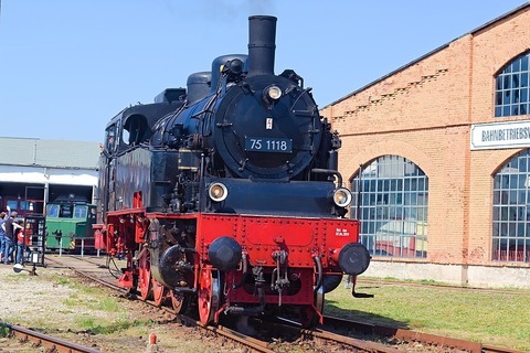 Volldampf ab SAALFELD - Tour 9 // Saalfeld - G�schwitz - Weimar - Arnstadt (Besuch im Bw Arnstadt) - Saalfeld - siehe Beschreibungstext - 06.04.2026 09:00