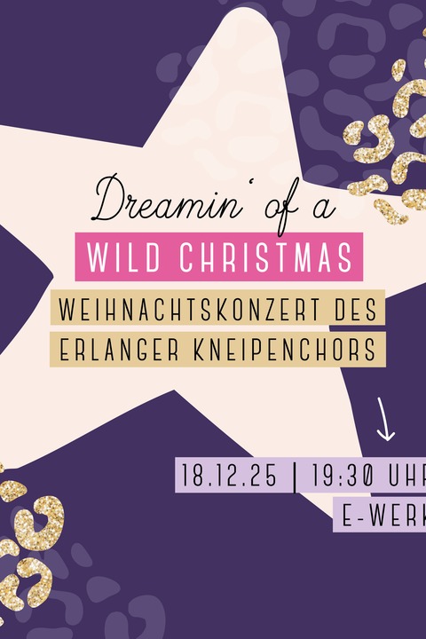 Erlanger Kneipenchor Weihnachtskonzert - Dreamin' of a wild Christmas - Erlangen - 18.12.2025 19:30