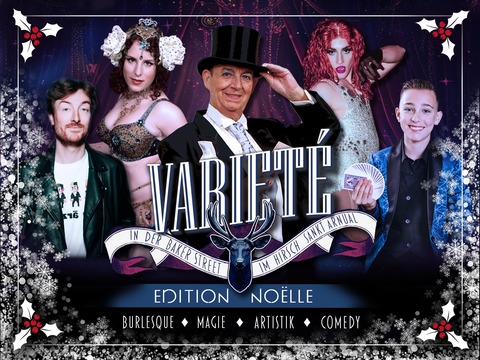 Variet im Hirsch - Weihnachtsspecial mit Magie, Artistik, Burlesque & Comedy - Saarbrcken - 18.12.2025 19:00