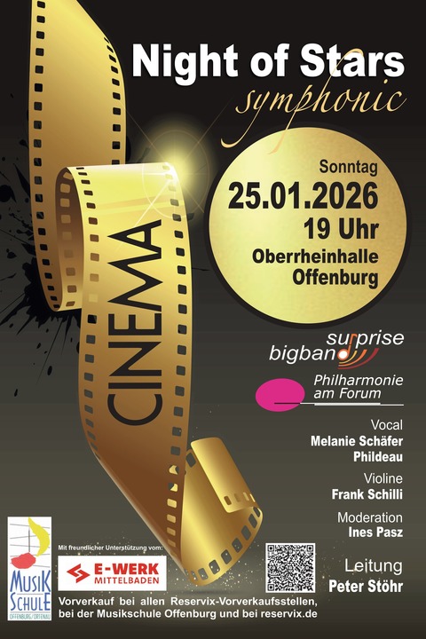 Night of Stars Symphonic - Cinema - Offenburg - 25.01.2026 19:00