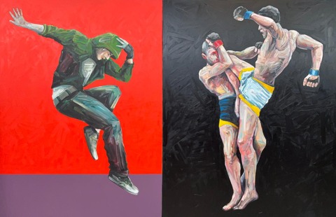 Vernissage 'Merzhausen im Dezember': Gela Samsonidse "Kampf & Tanz" - Merzhausen - 06.12.2025 19:00