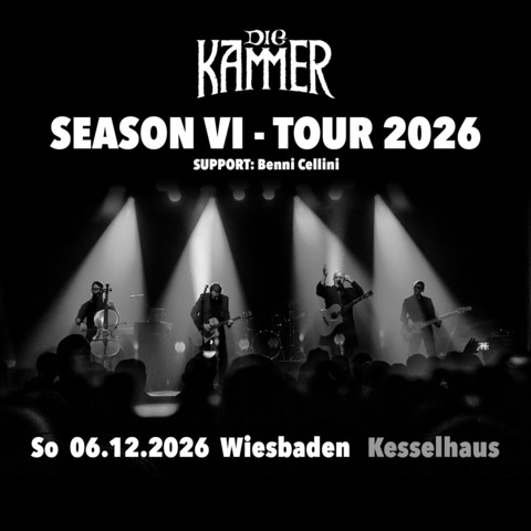 DIE KAMMER - Season VI - Tour 2026 - Wiesbaden - 06.12.2026 19:30