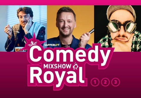 Comedy Royal | Mixshow - Jochen Prang, Ole Lehmann & Stefan Danziger | Moderation: Michael Eller - Lorsch - 23.04.2026 20:00