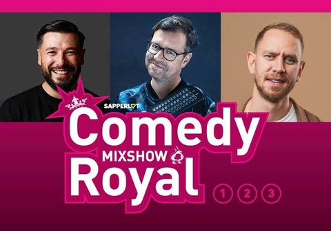 Comedy Royal | Mixshow - C�neyt Akan, C. Heiland & Jesper Wulff | Moderation: Michael Eller - Lorsch - 29.01.2026 20:00