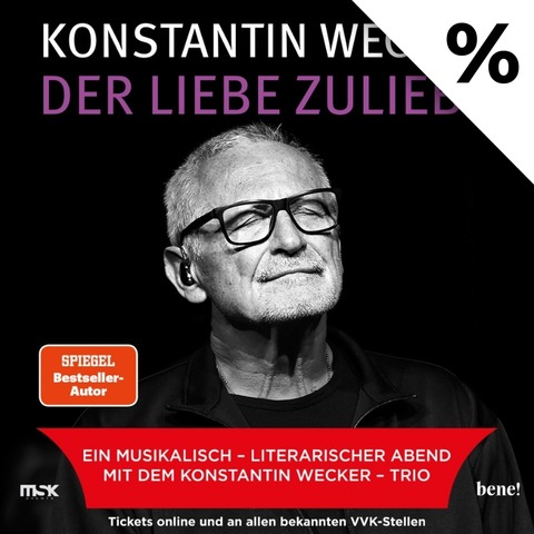 Konstantin Wecker - Mnster - 29.10.2026 20:00