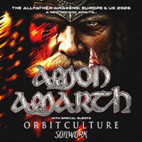 Amon Amarth - The Allfather Awakens - Europe & UK 2026 - FRANKFURT - 17.10.2026 18:30