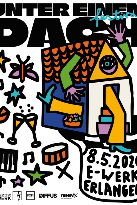 Unter einem Dach Festival 2026 - Erlangen - 08.05.2026 19:00