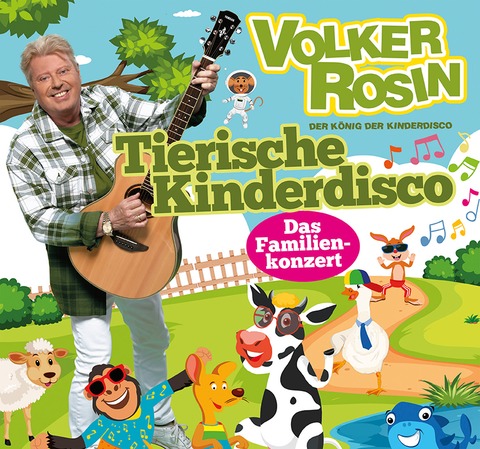 Tierische Kinderdisco mit Volker Rosin - Pforzheim - 14.03.2026 15:00