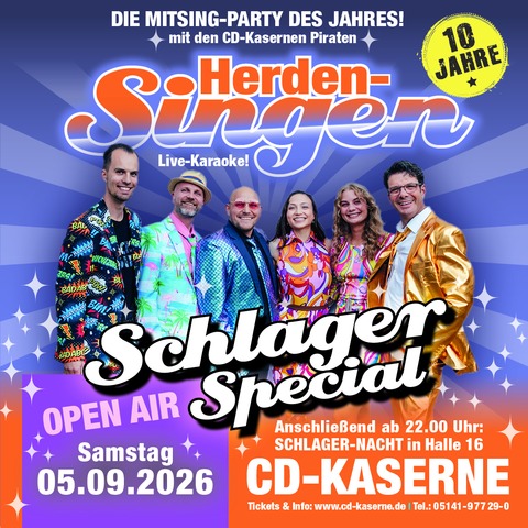 Herdensingen - Das Schlagerspezial - Celle - 05.09.2026 19:00