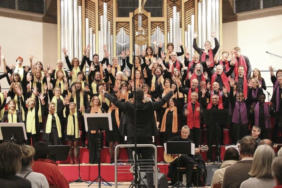 Das Jahreskonzert des Pop- & Gospelchors Resonance of life steht unter dem Motto "A star is shining" - Badische Zeitung TICKET