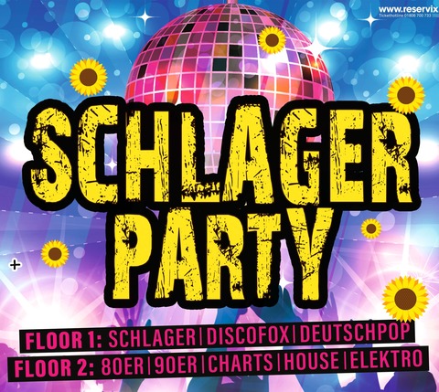 Schlager Party + - Die gro�e Schlager Party mit dem Plus - Eberswalde - 21.03.2026 21:00