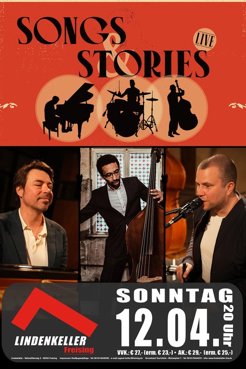 songs & stories live - Die gr��ten Hits und ihre Geschichte - Freising - 12.04.2026 20:00