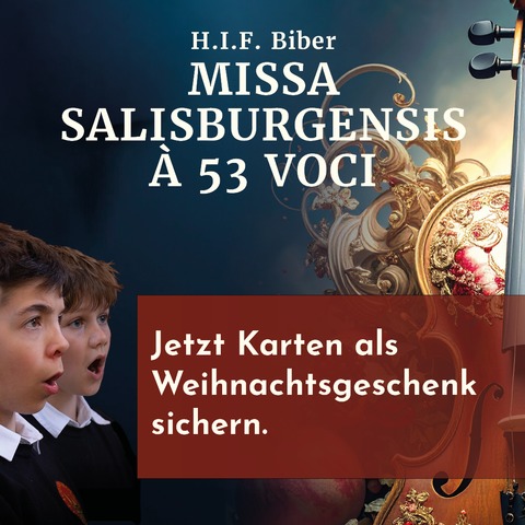 Missa Salisburgensis - H.I.F. Biber - Deutschland-Tour 2026 - Kreuzkirche Dresden - Dresden - 03.11.2026 19:00