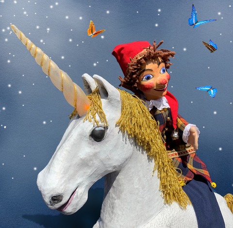 Das goldene Einhorn - Handpuppenspiel fr Kinder ab vier Jahren - Waldkirch - 05.11.2026 16:00