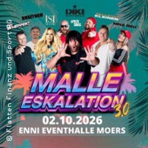 Malle Eskalation 3.0 - Moers - 02.10.2026 18:00